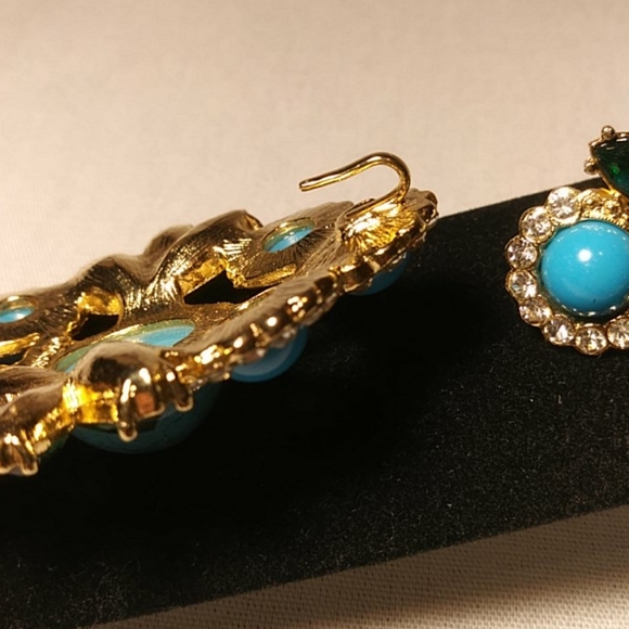 Vintage Sarah Coventry Hanging Charm & Earring Set - Picture 9 of 10